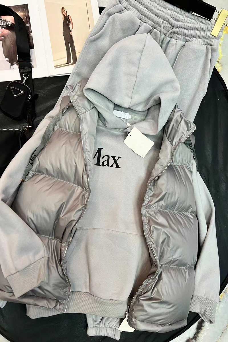 Luxury Womens Tracksuits Designer Vest Down Coat Fashion Classical Hoodies Casual Slim Pants Tracksuit Size S-L-image-864167331