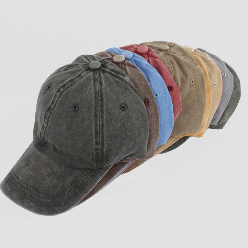 Ball Caps Vintage Washed Cotton Baseball Cap Parent Kids Sun Hats For Boy Girl Spring Summer Baby Hat 230925