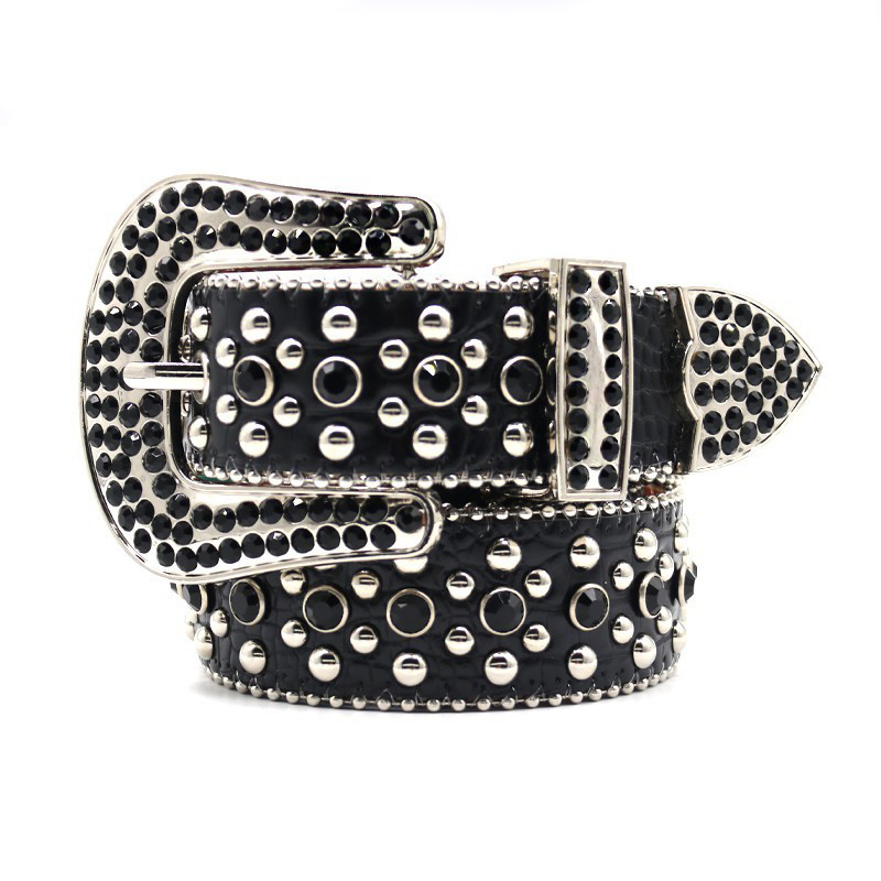 Classic designer Men Women Bb Simon Belt Luxury Designer Belt Retro Needle Buckle belts Crystal diamond-image-913741810