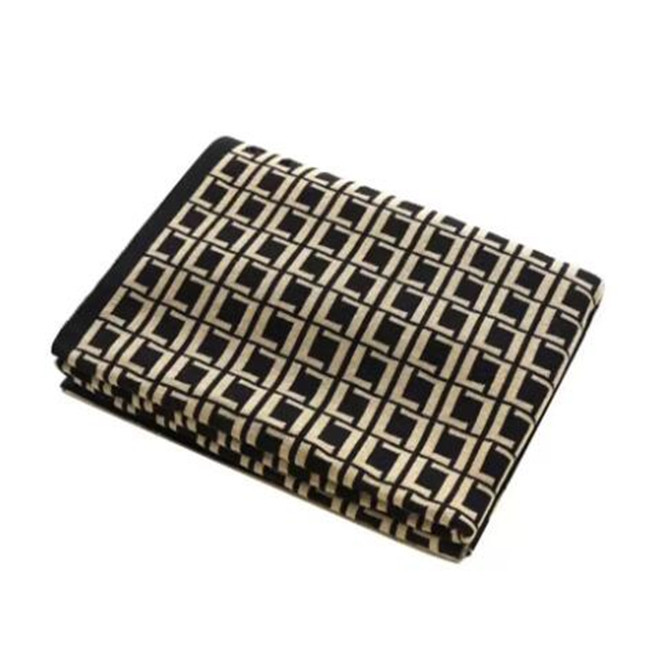 Luxury Kids Baby Cotton Blankets Children Boy Girl Knitted Jacquard Designer Car air Conditioner Blanket Mattress Carriage Hug Quilt Swaddling-image-842755195