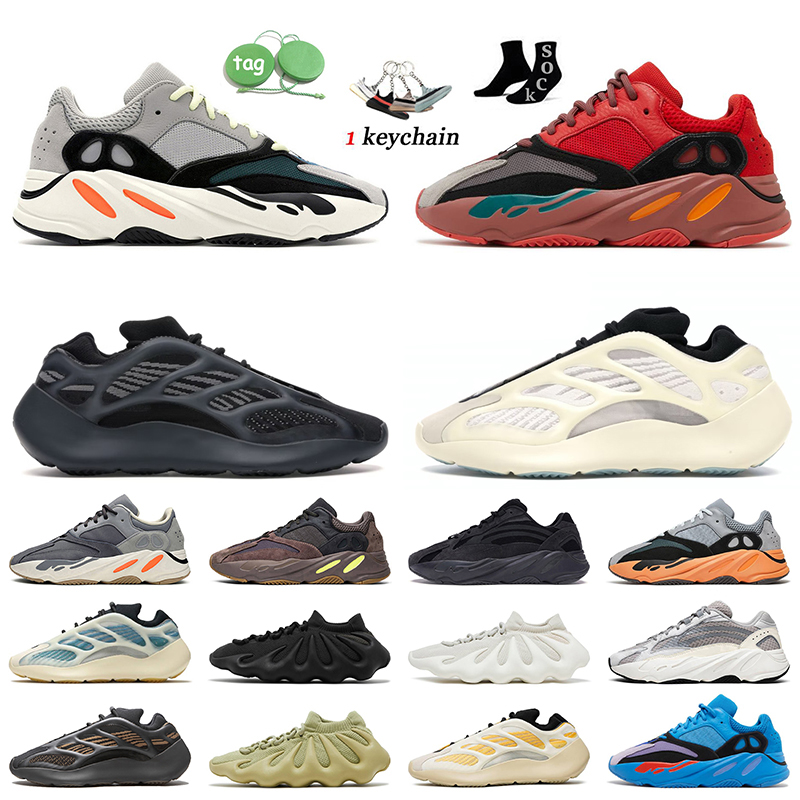 700 chaussures de course solide gris haute résolution rouge bleu Alvah Azael Vanta Mauve femmes hommes yeezy 700 baskets de sport