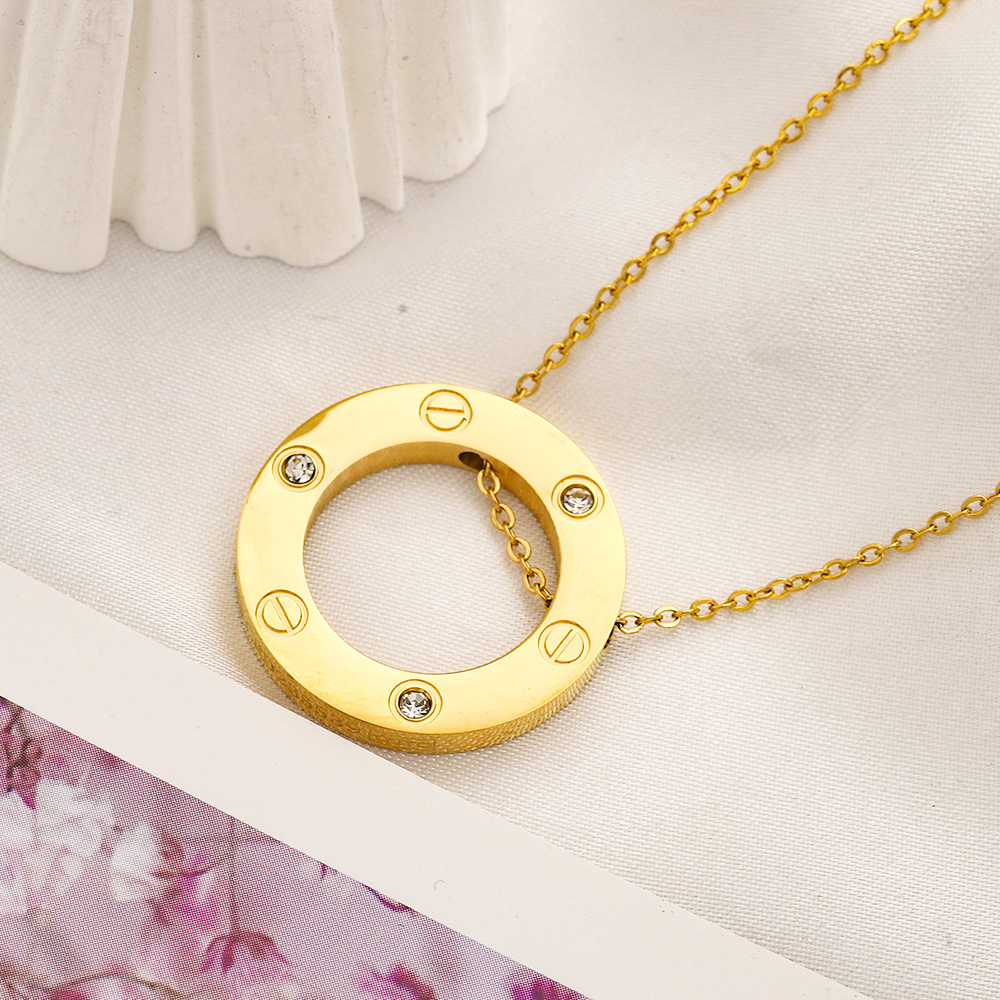 Famous Designer Neckalce Luxury Gold Chain Fashion Jewelry Girl Letter Love Necklace Premium Wedding Party Jewelry Accessories