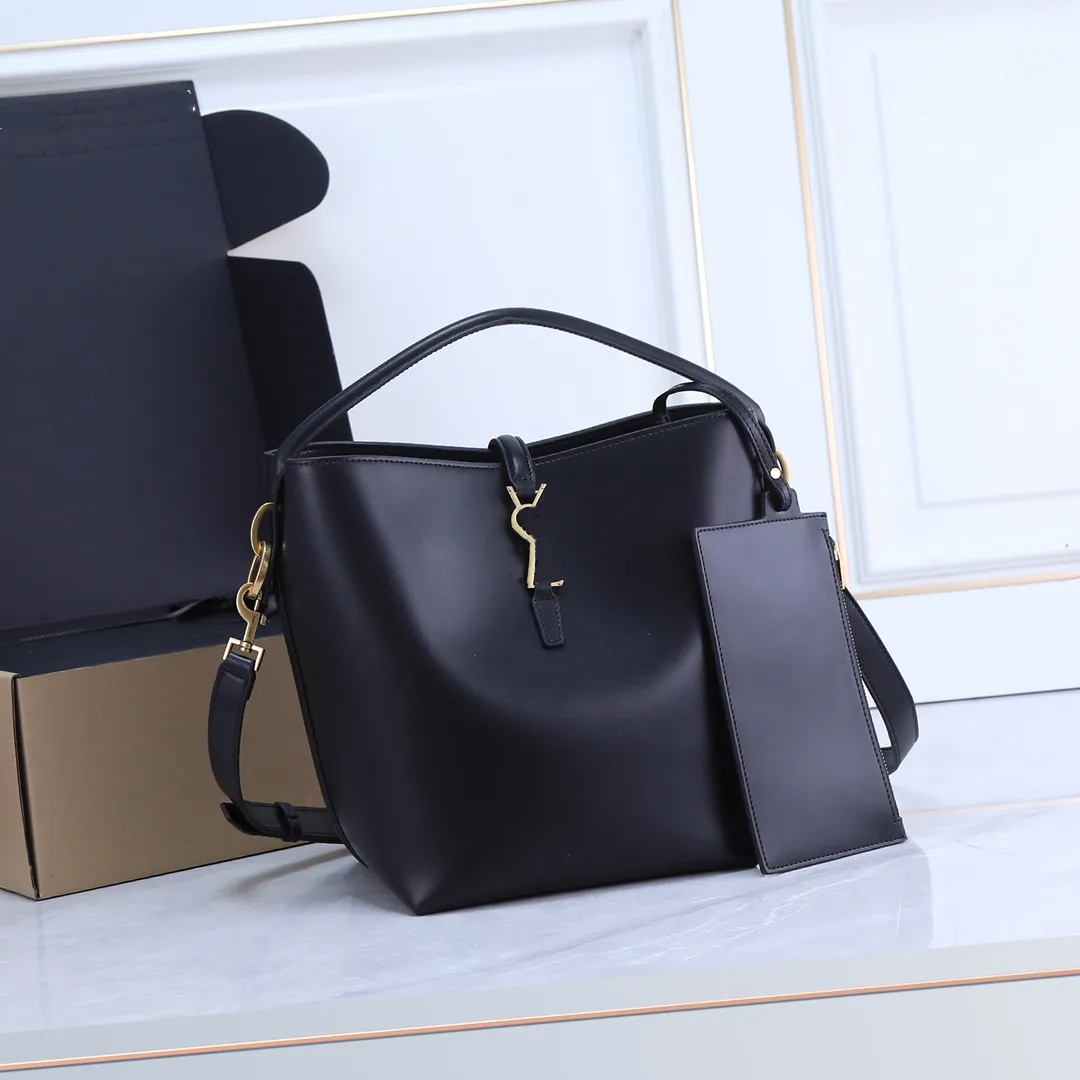 Top-quality Armpit Bag All cowhide Evening bag Luxury Designer Crossbody Handbags Ladies ShoulderBags LE 5A7 shopping bucket Bags with wallets women