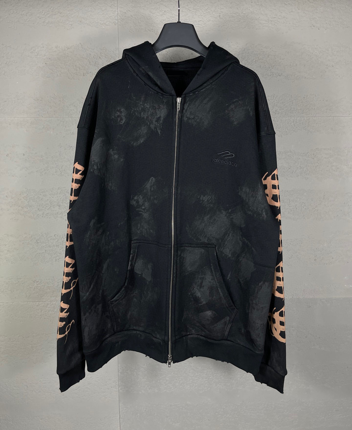 Men's Plus Size Hoodies & Sweatshirts Outerwear & Coats Sizehoodies hoodies suit hooded casual fashion color stripe printing Asian size high wg