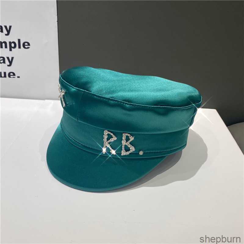 Berets Brand Designer Spring Summer Caps Women Diamond Letter Stain Sboy Cap Baker Boy Hat Visor 230707-image-906959950