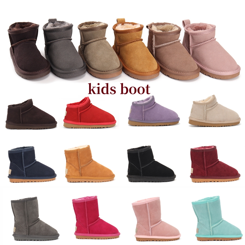 Designer Tazz Tasman Children Toddler Baby Boots Kids Boys Girls Boot Slippers Women Winter Warm Children's Plush Warm Shoes australia Suede Sn