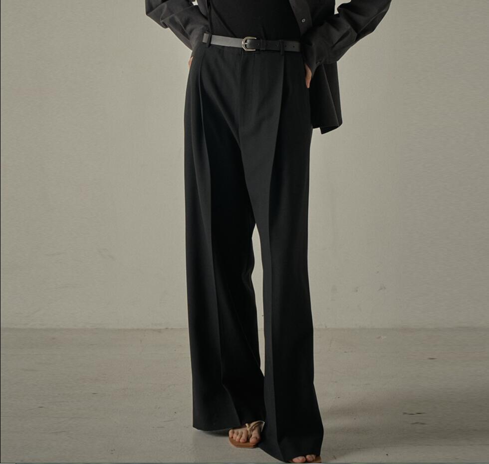 Autumn New 2023- kha ite Suit Pants New Long Pants Large Size Slim, Tall, and Casual
