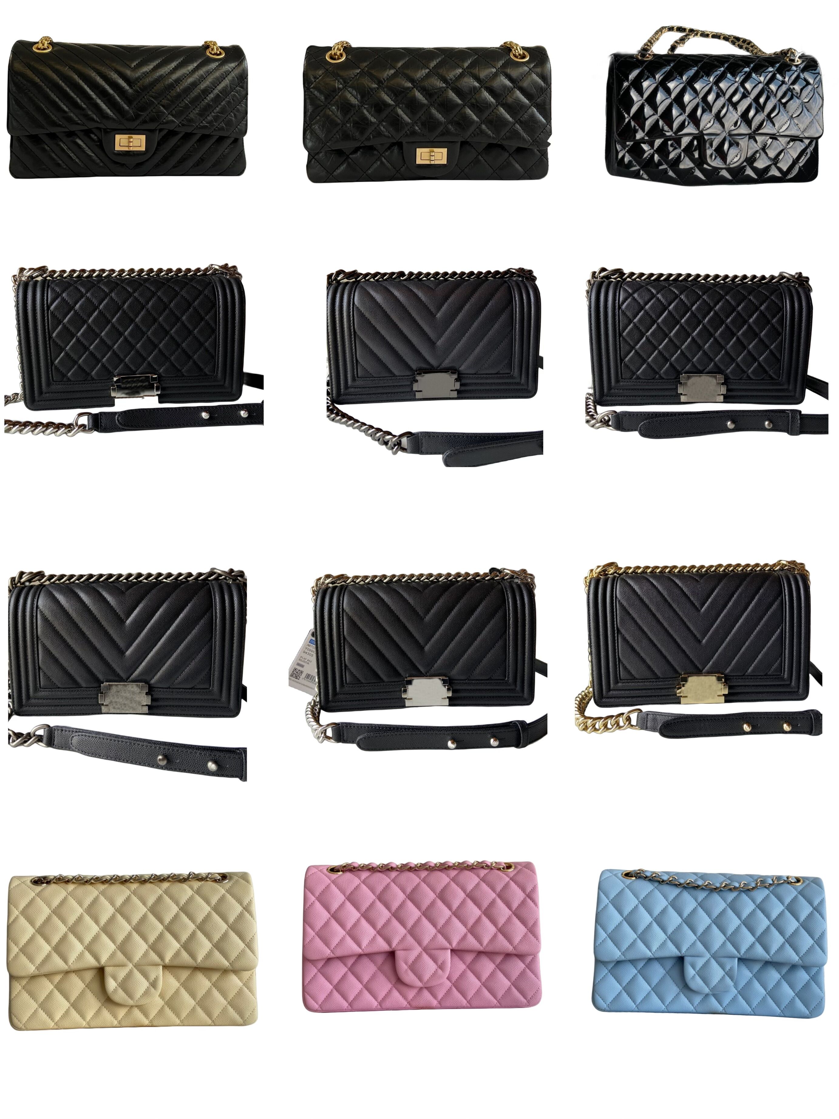 10A Woman designer crossbody bag classic flap bag lady shoulder handle bags leather diamond lattice luxurys designers woman handbag cc purse chai-image-906985423