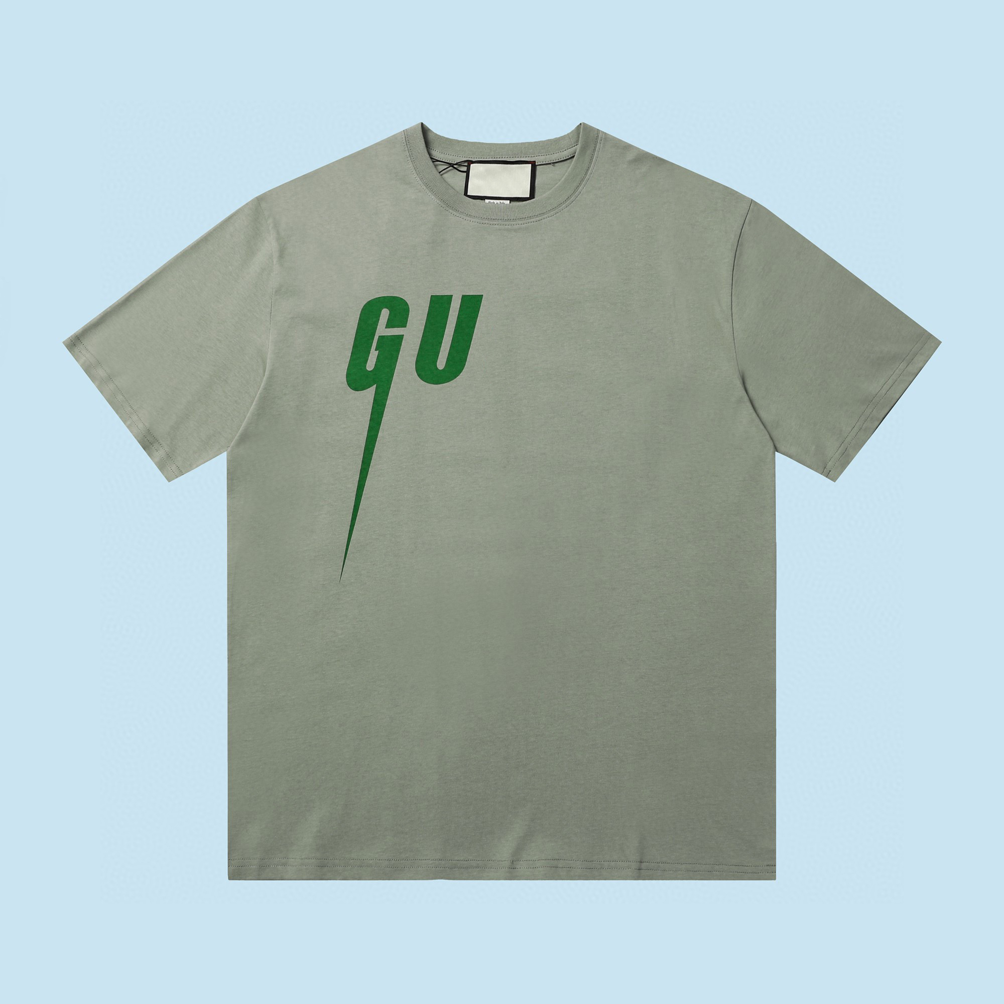 Hommes Plus Tees Polos T-Shirts Col rond brodé et imprimé style polaire vêtements d'été avec street pur cotonr 35et2