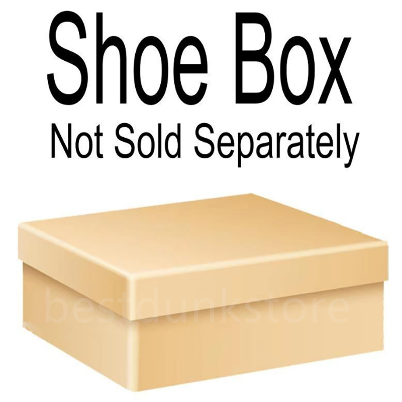 Accessoires de pièces de chaussures bestdunkstore sotre boîte à chaussures, non vendu séparément