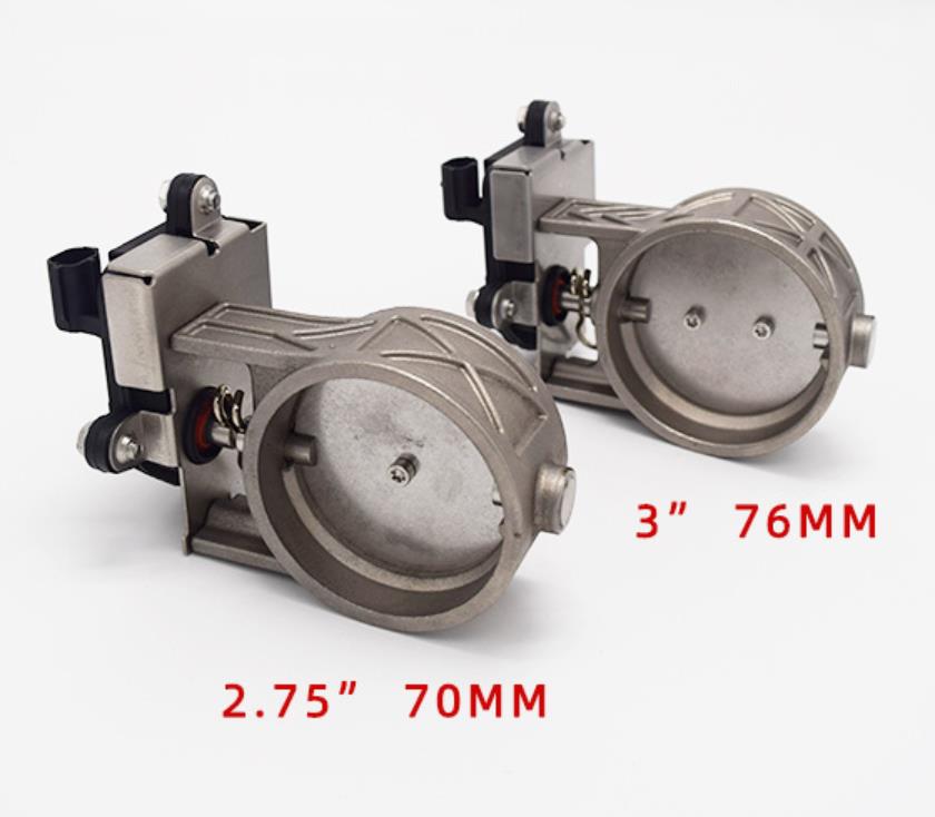 Soupape d'échappement personnalisée en acier inoxydable, réaménagement Automobile, pas à vendre, 15 Type 1 2 3 4 5, petit Triangle S