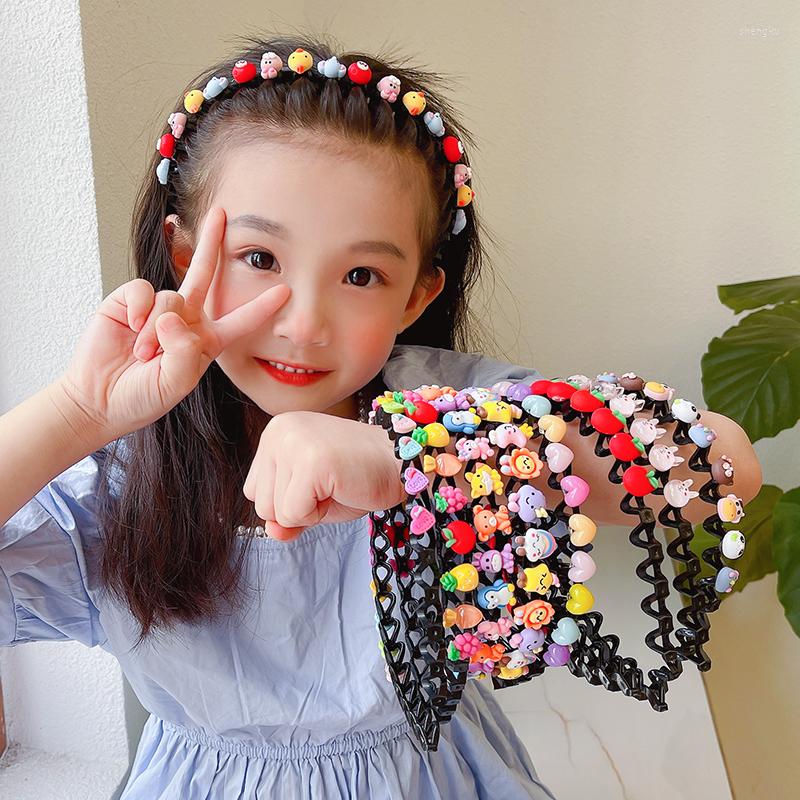 

Hair Accessories Girls Cute Cartoon Animals Wave Hairbands Children Kids Lovely Decorate Headband Hoops Fashion, 16