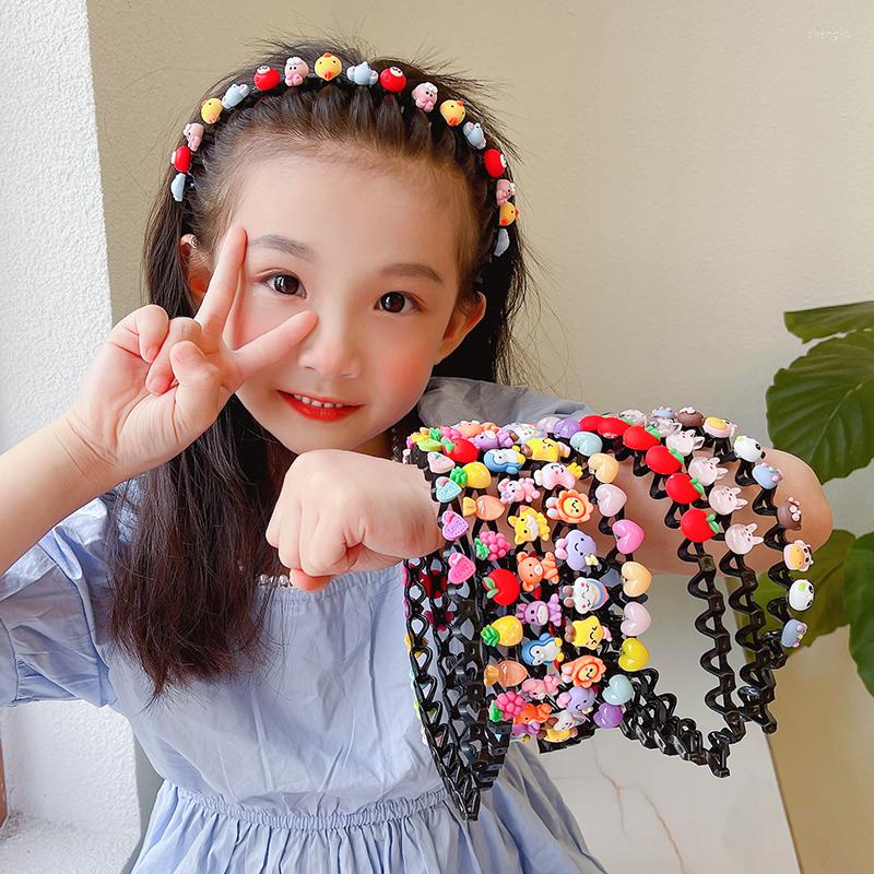 

Hair Accessories Girls Cute Cartoon Animals Wave Hairbands Children Kids Lovely Decorate Headband Hoops Fashion, 16