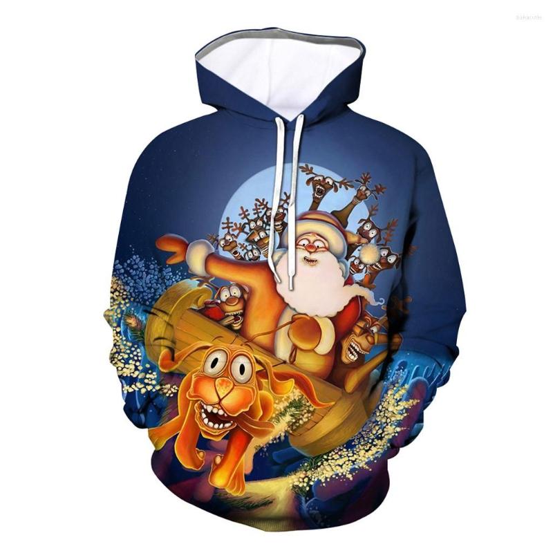 

Men' Hoodies 2023 Creative 3D Printed Thickening Fashion Loose Sweatshirts Patchwork Coat Chaqueta De Los Hombres, Blue