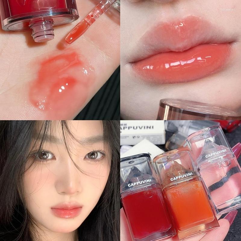 

Lip Gloss 1PCS Ice Cube Waterproof Long Lasting Moisturizing Anti-drying Plumper Oil Non-stick Cup Nourishing Care Serum, 02