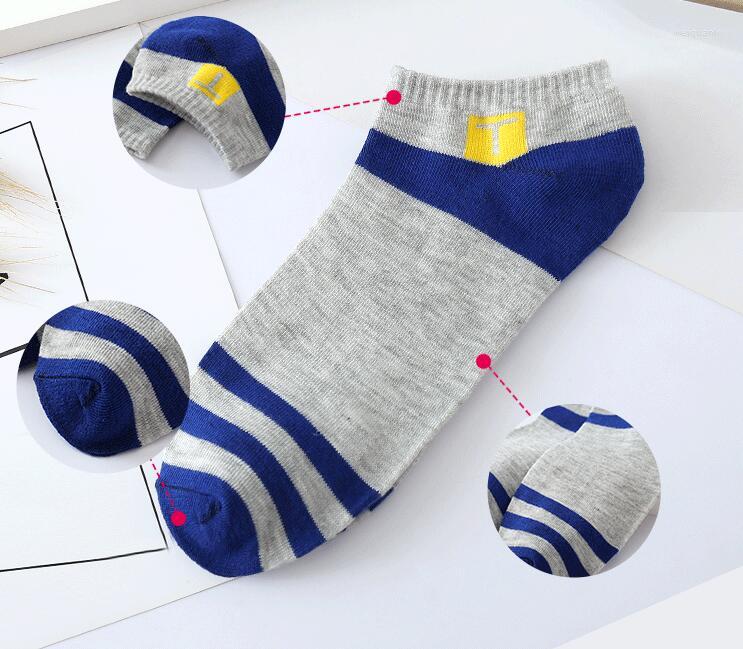 

Men's Socks IENY Spring And Autumn Thin Boat Sports Shallow Invisible College Wind