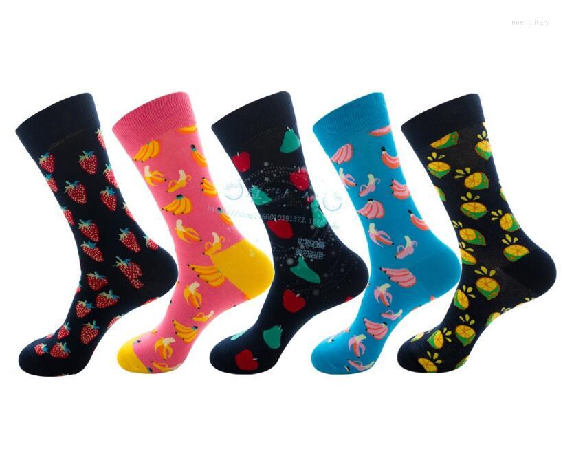 

Men's Socks IENY Happy Fruit Series Personalized Cotton And Women's