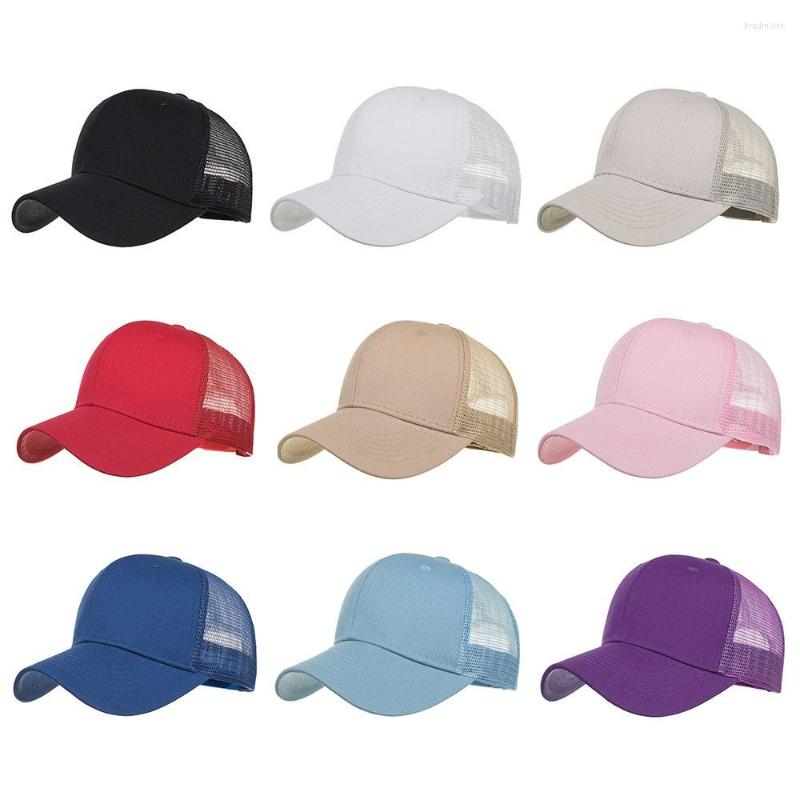 

Ball Caps Fashion Women Men Summer Solid Cap Hats Baseball Hat Shade, White