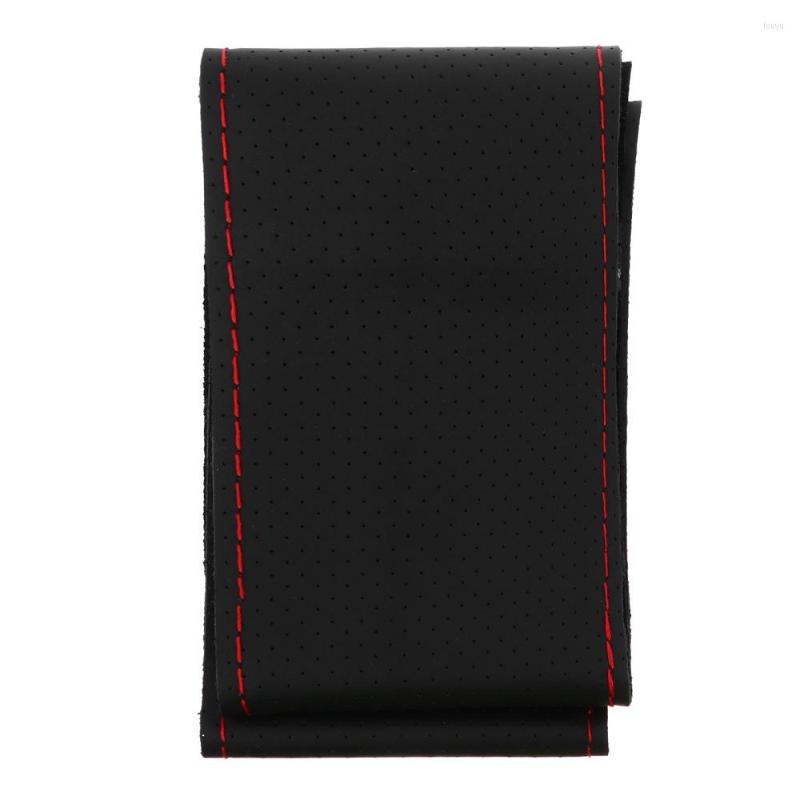 

Steering Wheel Covers Cover 38cm Leather Case Stitching Style Cove
