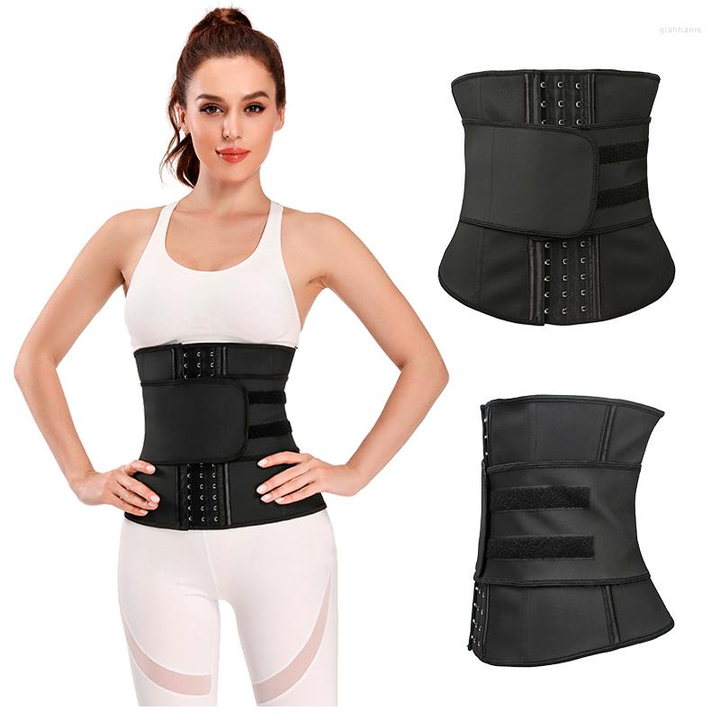 

Women' Shapers Latex Waist Trainer Body Shaper Reduce Abdomen Shapewear Women Bustier Corsets Colombian Cincher Cinta Reductive Slimming, Black
