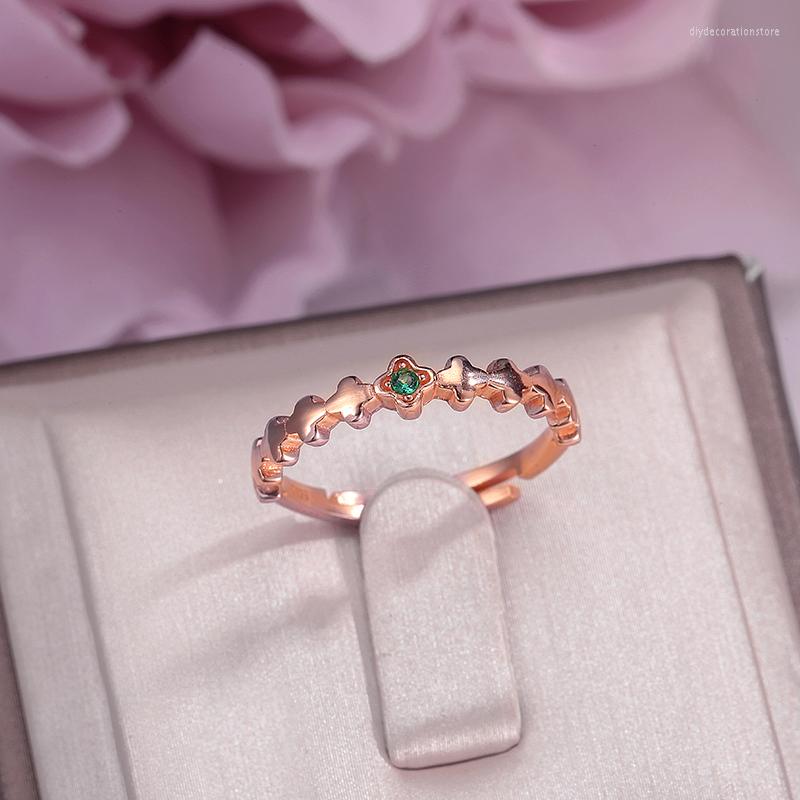 

Cluster Rings Natural Gemstone Emerald For Women S925 Sterling Silver Fine Jewelry Green Classic Accessories Party Ring CCRI058