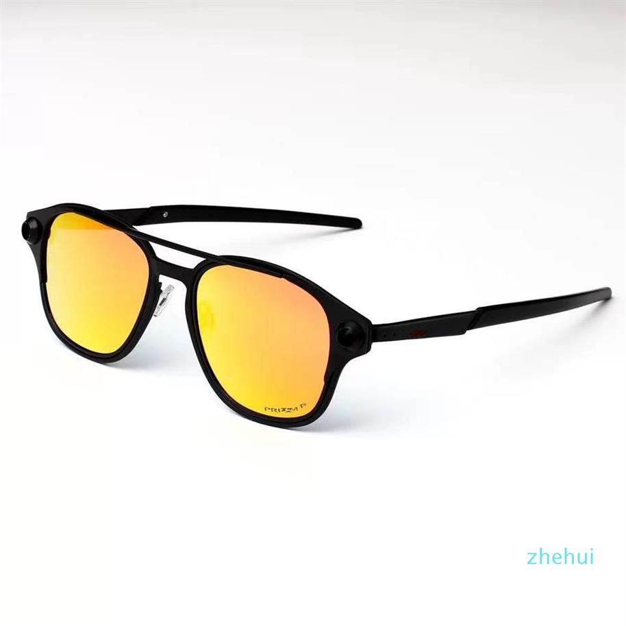 

Whole- Polarized cycling sunglasses Alloy fashion men women glasses Metal frame outdoor eyewear driving goggles with case231D