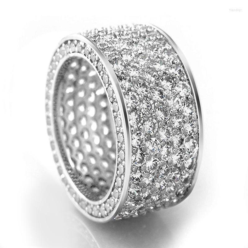 

Wedding Rings CAOSHI Gorgeous Brilliant Zirconia Finger Ring Female Party Accessories Luxury Lady Shinning Jewelry For Anniversary