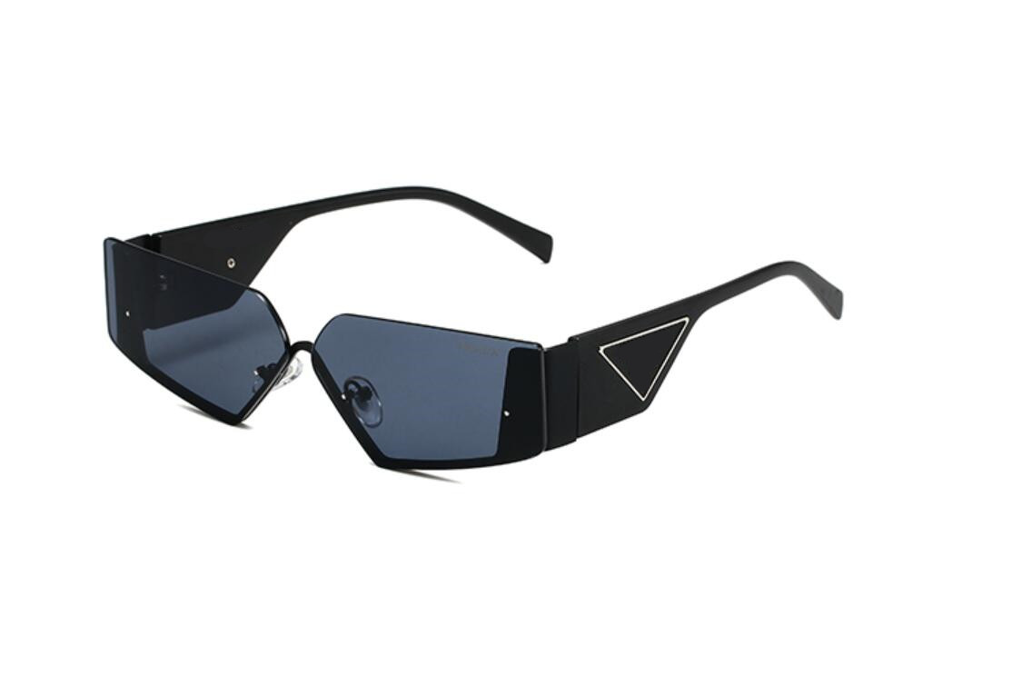 

PP8036 Men Women Designer Sunglasses Fashion Classic Eyeglasses Goggle Outdoor Beach Sun Glasses For Man Woman 4 Color Optional Triangular Signature With Box