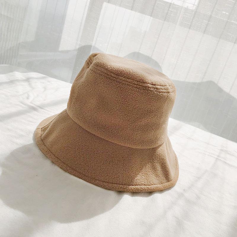 

Berets Winter Bucket Hat Panama Women Men Hariy Warm Sun For Girl Fashion Outdoor Hip Hop Cap Streetware, Black