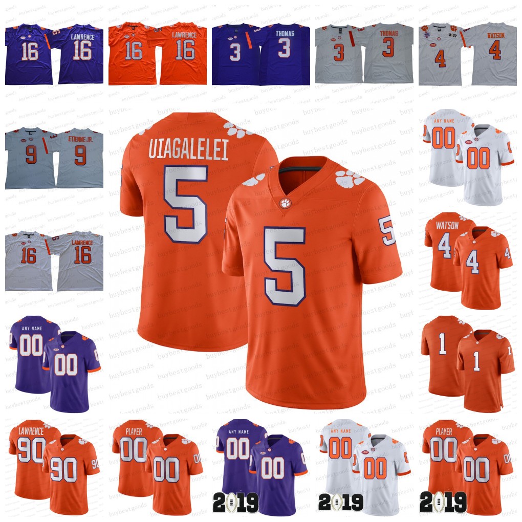 

Football Jerseys Clemson Tigers Football Bryan Bresee Jersey Mens Youth Football Jerseys 3 Xavier Thomas 98 Myles Murphy 2 Cade Klubnik 5 DJ Uiagalelei 5