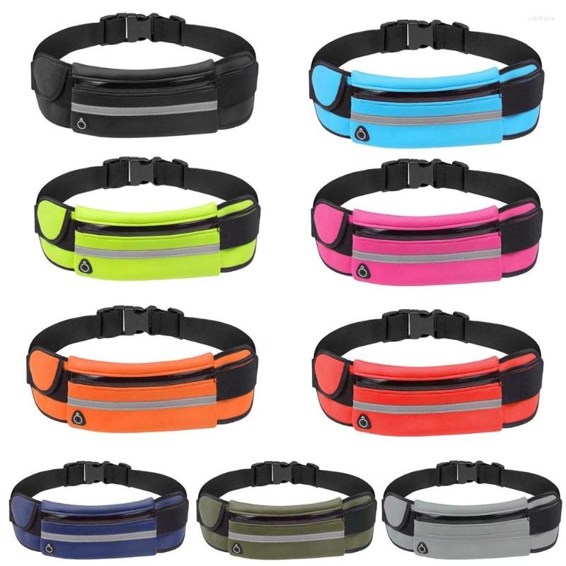 

Waist Bags Running Bag Waterproof Sports Belt Gym Phone Holder For Women Men Hold Water Bicycle Run Pack Wallet, Black