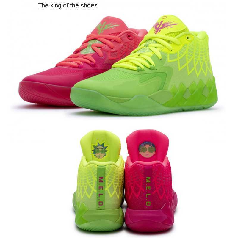 

2023MB.01Boots MB01 Rick Morty Casual shoes for sale Men Women Kids LaMelo Ball Queen City Red Sport Shoe size 4.5-12, Not from here