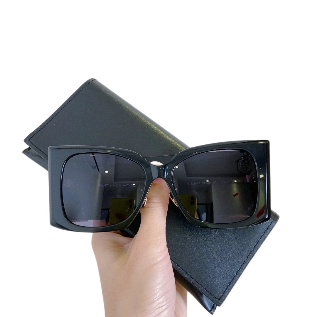 

sunglasses designers mens designer glasses fashion eyewear Mica popular Brands SL M119 F retro shape frame Summer Leisure wild style UV400 Protection come with case