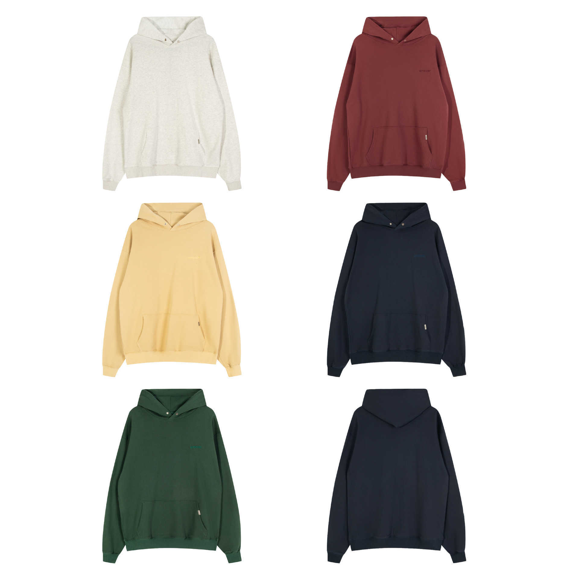 

New Men' and Women' Hoodies Fashion Design Brand Present'shigh Version Autumn Winter Small Letter Embroidery Hooded Terry Sweater Gfx3, Royal blue