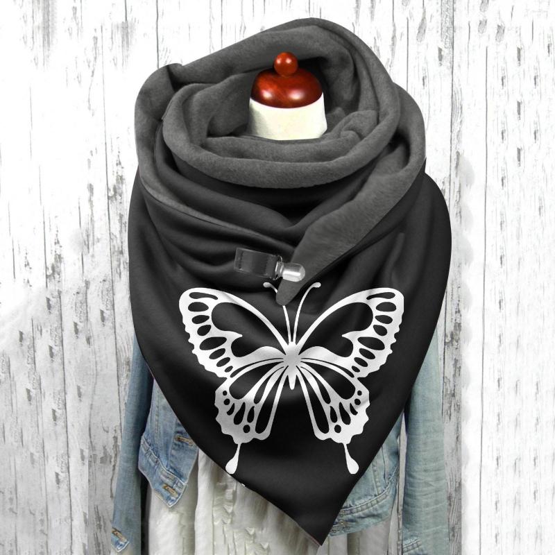

Scarves Lady Scarf Womens Autumn And Winter Fashion Cotton Warm Headscarf Pendant