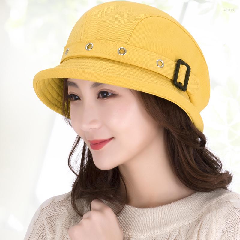 

Berets Women Spring And Autumn Fishing Hat Outdoor Casual Fishman Female Summer Cap