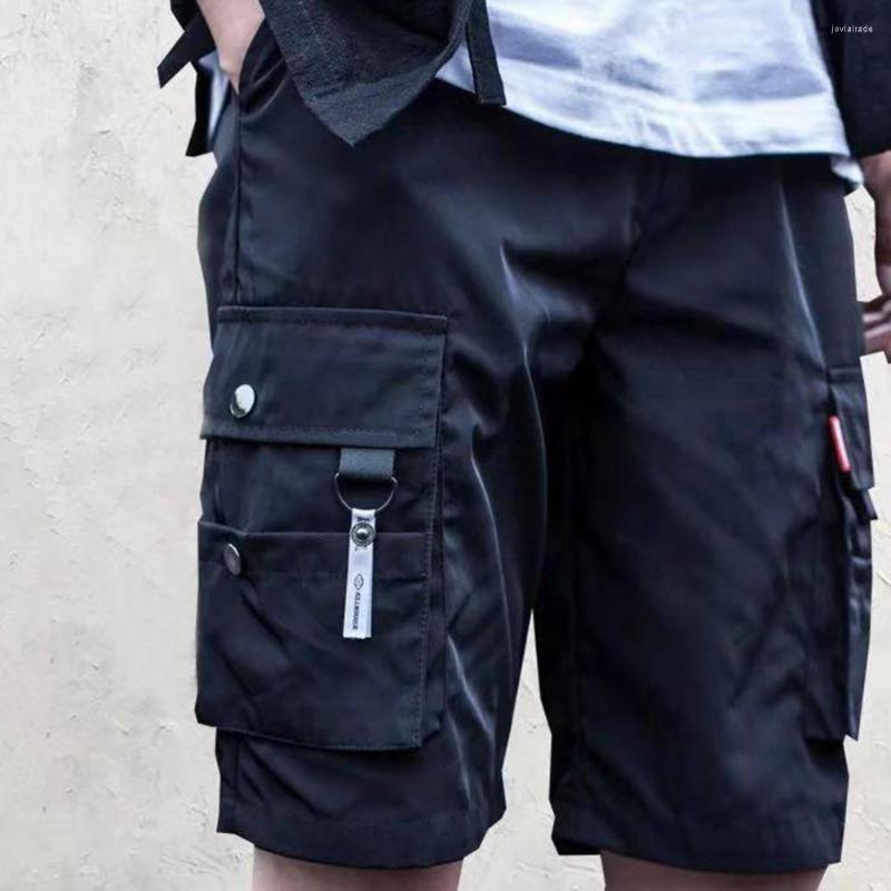 

Men's Shorts Summer Terrific Cool Solid Color Pure Trousers For School Men Pants, Black