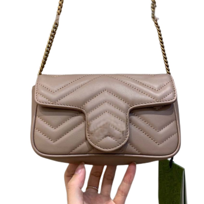 

Fashion Handbags Shoulder Luxurys Plain Designer Bags metal chain gold silver women Handbag Genuine Leather bag Flip cover Messenger Crossbody Handbag Purse, Red