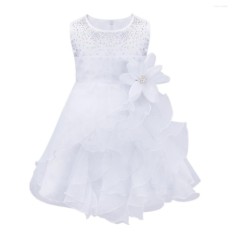 

Girl Dresses Born Infant Baby Princess Tutu Dress Sleeveless Toddler Flower Pageant Wedding Birthday Party, Green
