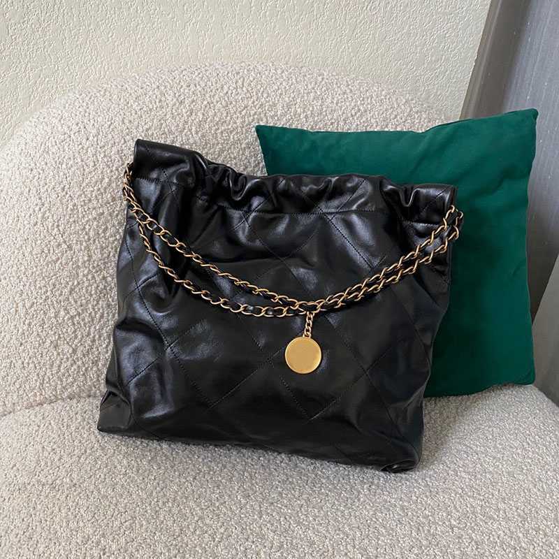 Sac de messager de luxe sacs à provisions noirs cuir ciré noir concepteur de matériel d'or dames à une épaule faisant la navette mignon étui de m