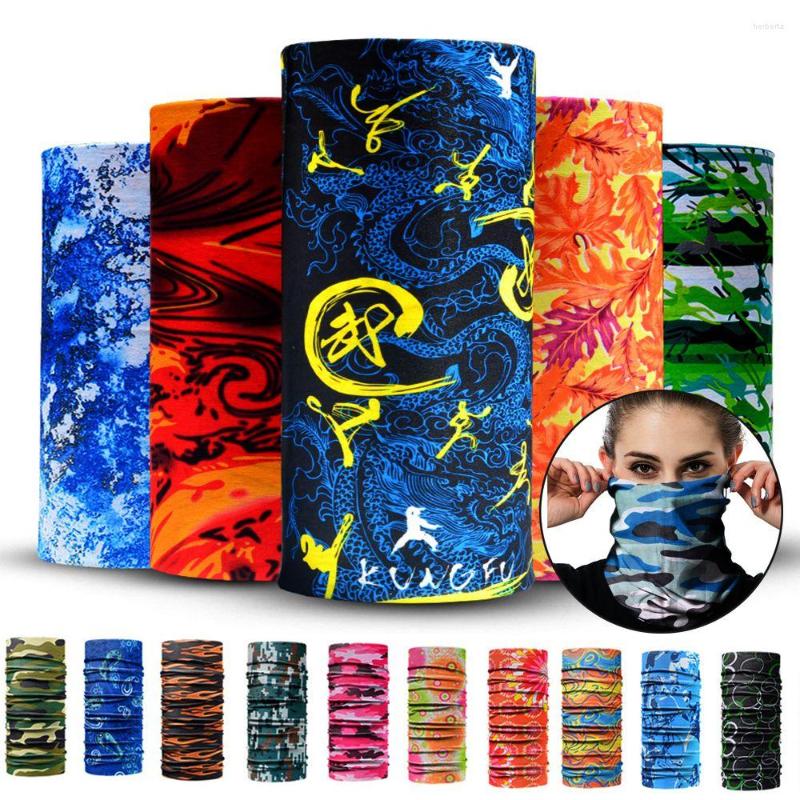 

Bandanas Climbing Hiking Scarf Sport Headwear Men Women Cycling Turban Head Band Magic Scarves Outdoor Mask Neck Warmer
