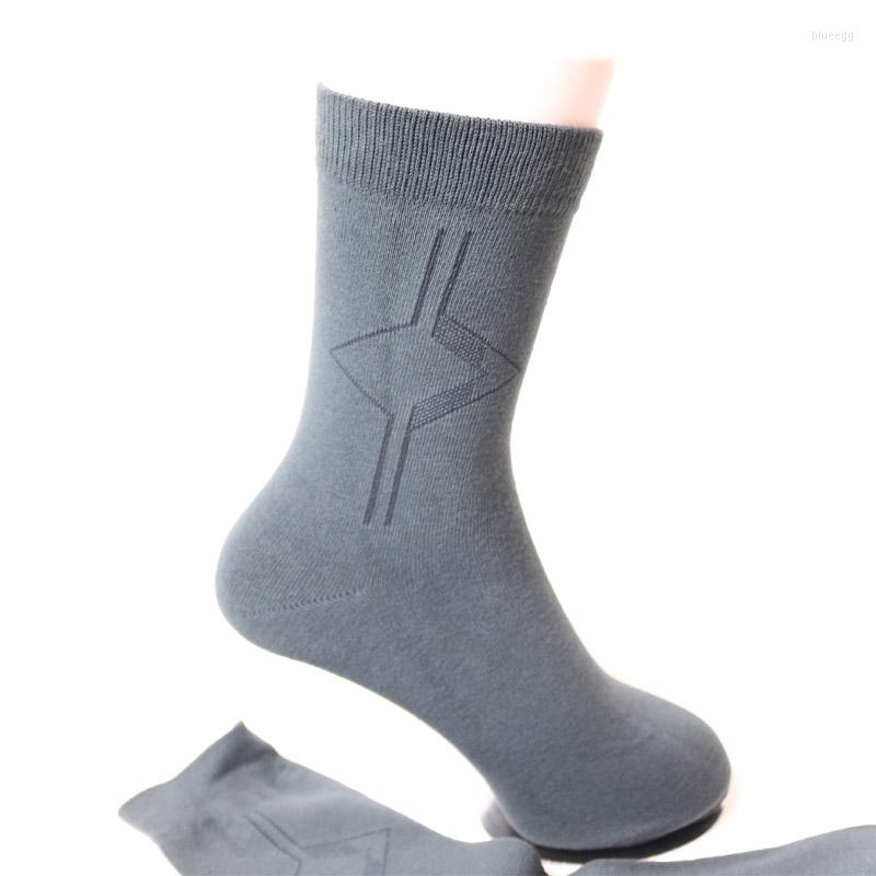 

Men's Socks 2023 Cotton Styles 5pairs / Lot Black Business Men Breathable Autumn Winter For Male Mid Tube