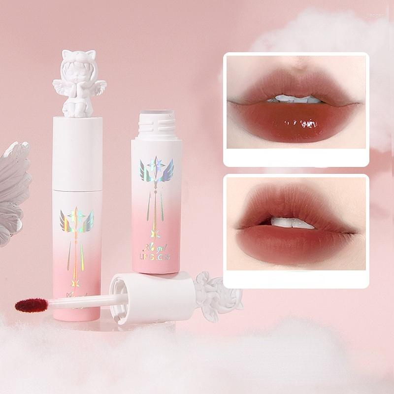 

Lip Gloss Soft Mist Matte Moisturizing Long-lasting Velvet Smooth Glaze Sexy Red Tint Makeup Lipstick Cosmetic