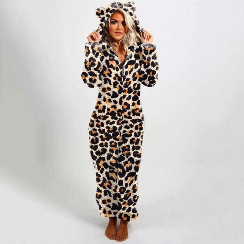 

Men' Sweaters Women Plush Animal Onesies Long Sleeve Jumpsuit Pajamas Winter Warm Romper Nightwear Hooded Pajama Sleepwear Ladies Homewear