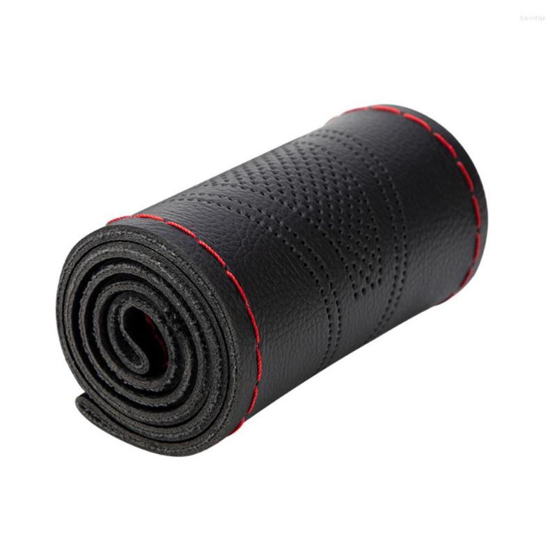 

Steering Wheel Covers 1pc Handsewn Car Cover Common Protection Tool