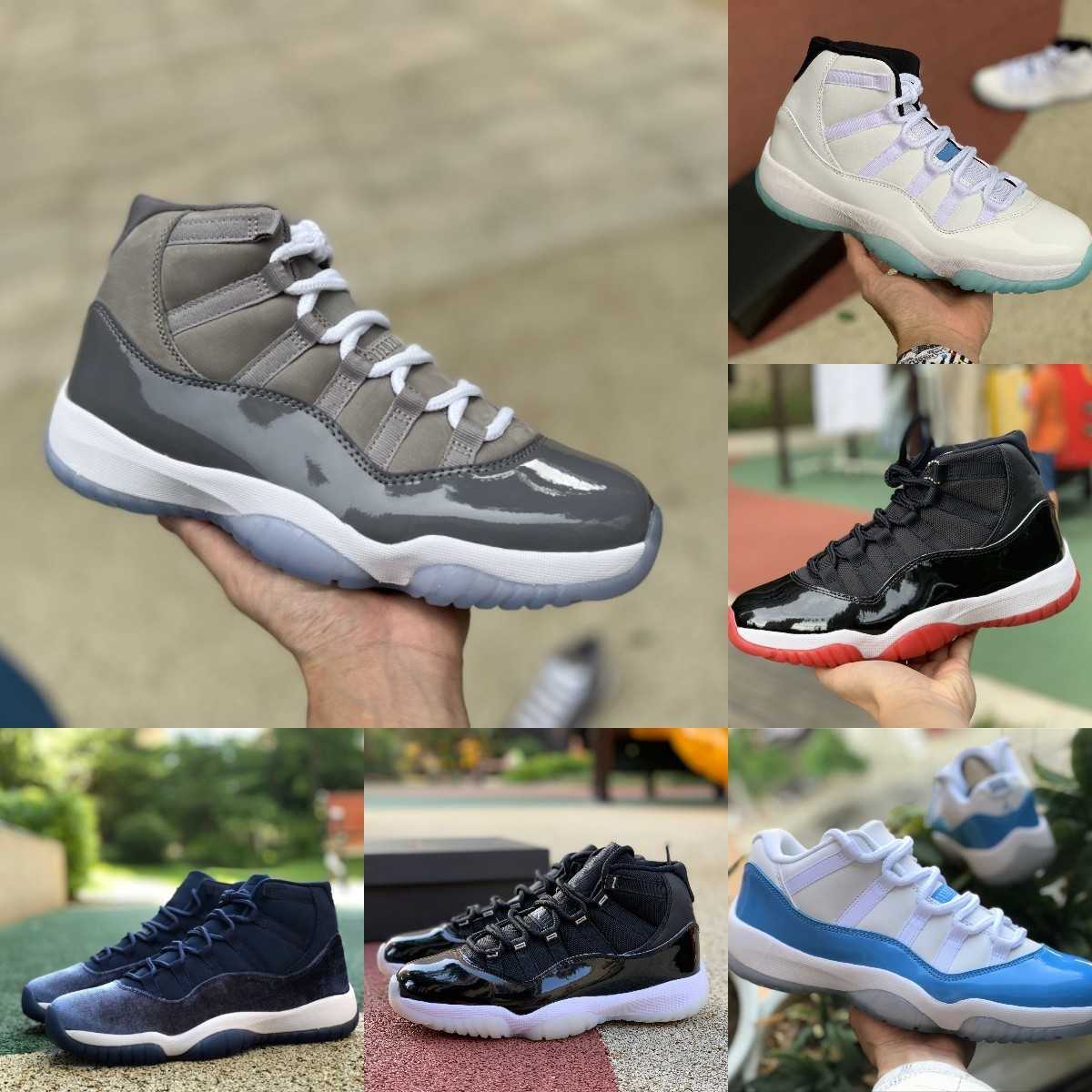 

Jumpman Jubilee 11 11s High Basketball Shoes COOL GREY Barons Midnight Navy Playoffs Bred Space Jam Gamma Blue Easter Concord 45 Low Columbia Trainer Sneakers S8, Please contact us