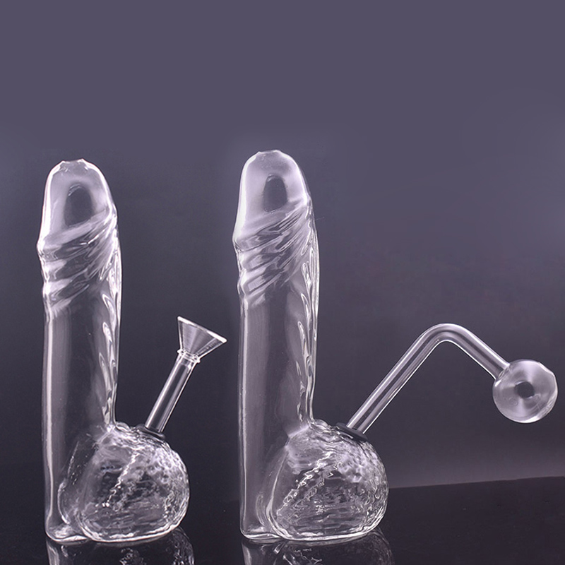 

Big Size Lifelike Male Penis Hookah Glass Oil Burner Bong Thickness Hand Smoking Water Pipe Recycler Dab Rig Ash Catcher with Oil Burner Pipes and Dry Herb Bowl