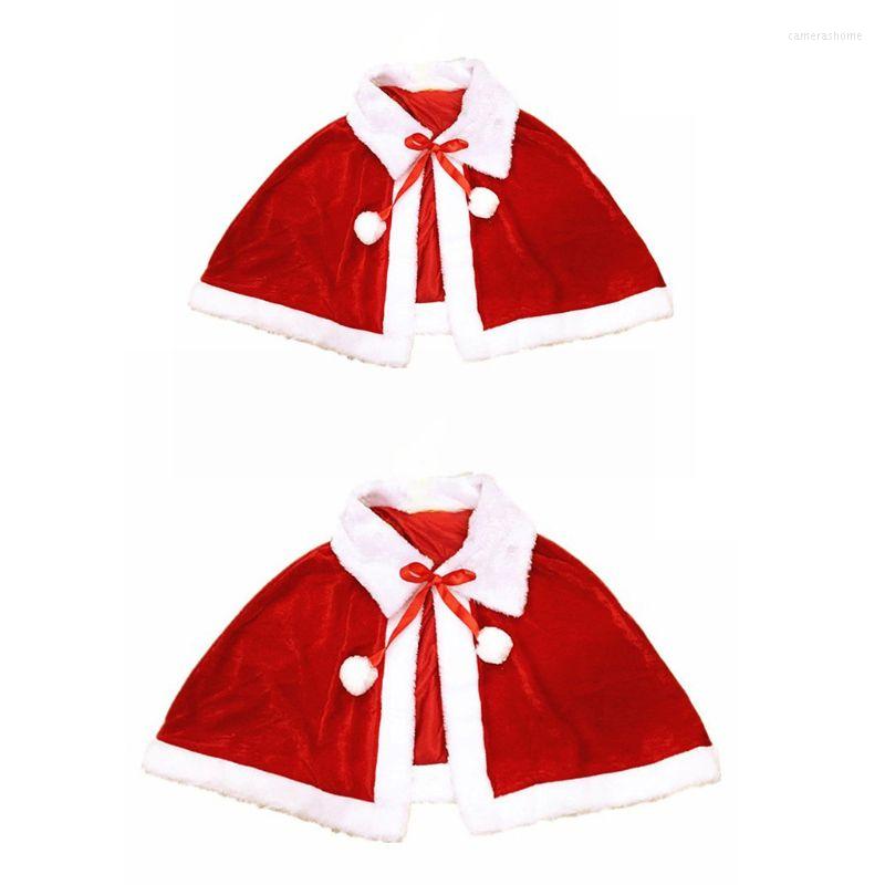 

Scarves Christmas Santa Shawl Xmas Festival Party Costume Cosplay Prop Supplies For Wedding Birthday Holiday Present Accessory