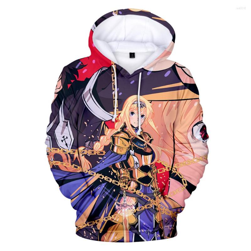 

Men's Hoodies Costume Cool Alicization Kinderen Truien Kids Tops Herfst Winter Harajuku Mannen Jongen Meisje Creatieve Jon, 3d