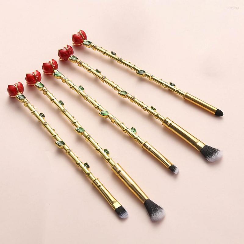 

Makeup Brushes 5Pcs/Set Blush Brush Quick Shaping Cosmetic Soft Rose Shape Flower